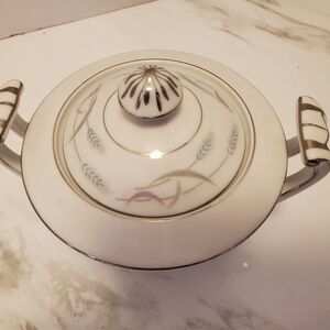 Valmont China Sugar Bowl And Lid